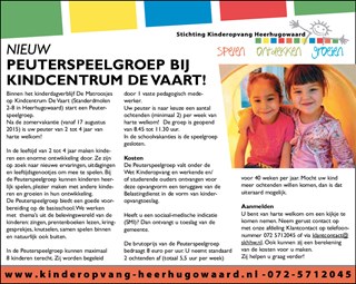 peutergroep De Vaart